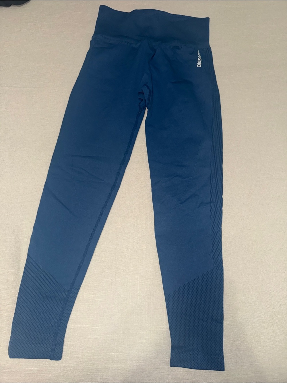 Seamless High-Waist Navy Leggings - DK Active